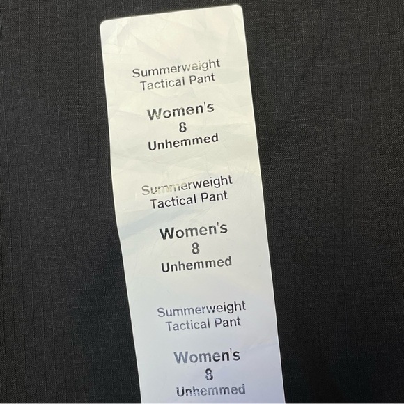 NWT Propper Unhemmed Summerweight Tactical Pants Women's 8 Trousers Black UPF - Picture 11 of 16